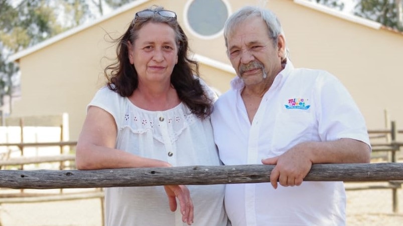 Rhoda Schutte and Johannes Brunette are madly in love. Image supplied by the couple
