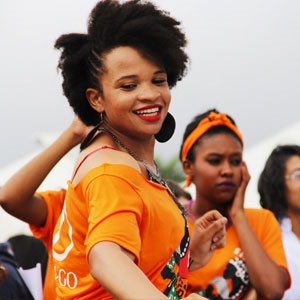 #orangetheworld - Brazil A scene from the Black Women's March against Racism and Violence in Brasilia, Brazil on 18 November 2015. UN Women Flickr.