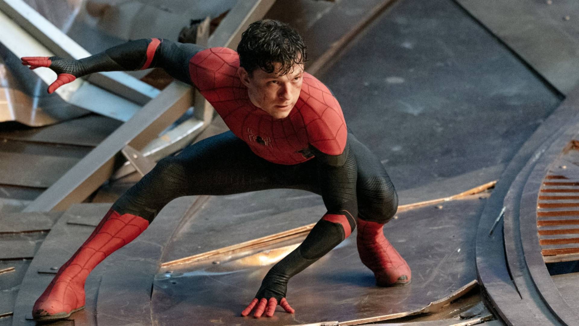 Tom Holland vertolk weer die titelrol in ‘Spider-Man: No Way Home’. Die res van die rolverdeling sluit ook in Zendaya, Jacob Batalon en Benedict Cumberbatch.  Foto: Sony Pictures Releasing