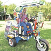 Kagiso’s ride takes village by storm!