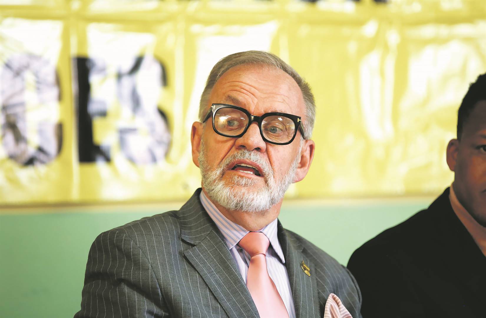 Carl Niehaus said he’ll build a political movement that will work for Mzansi people. Photo by Gallo Images
