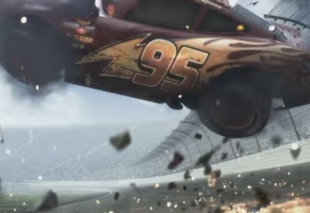 <B>THE CARS ARE BACK:</B> Lightning McQueen returns for a third movie, but his racing career seems to be over... <i>Image: YouTube</i>