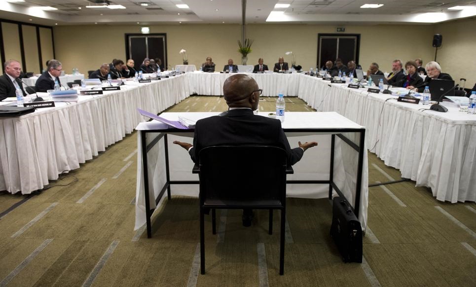 The latest round of JSC hearings had a much calmer atmosphere, writes the author. Photo: Cornel van Heerden .
