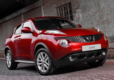 <b>SMALL PACKAGE:</b> Juke's aggressive styling and big-car ride add stature.