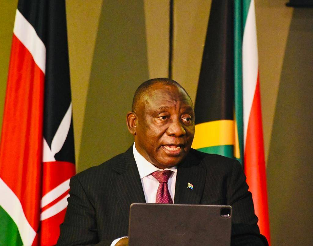 President Cyril Ramaphosa said the report will be submitted in three parts.         ­        Photo by GCIS