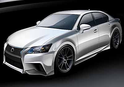 <b>CUSTOM CARS:</b> The 2011 Sema show will feature the world's largest collection of specialist automakers and custom vehicles. This is the Lexus GS F Sport.