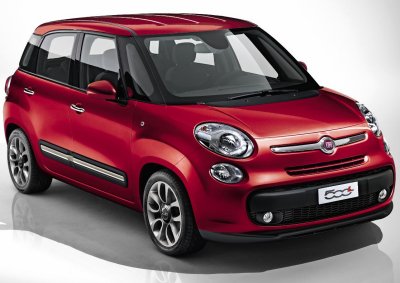 <b>LARGE PETITE:</b> The 500L will be unveiled on March 6, 2012, at the Geneva Auto Show.