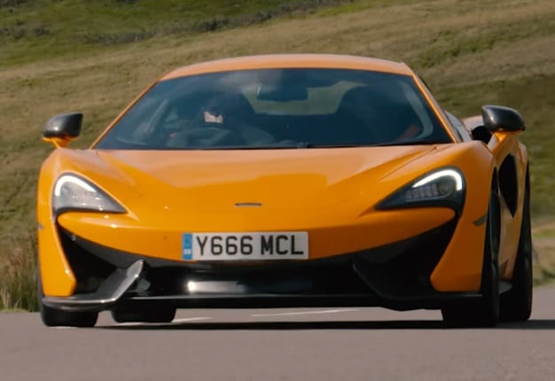 <b> RAPID SPORTS CAR: </b> UK motoring publication Evo, put the McLaren 570S through its paces at the Anglesey race track. <i> Image: Youtube </i>