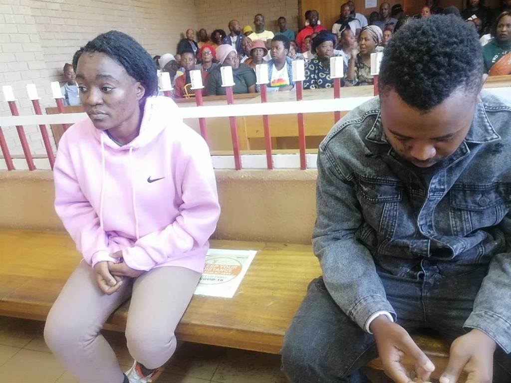 Lerato and Sibusiso Mahlangu appeared in the Soshanguve Magistrates Court.