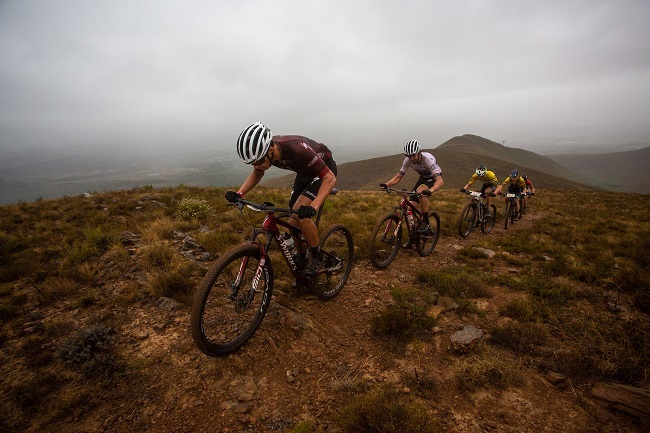 Christopher Blevins and Matt Beers chase the leaders during stage 4 (Photo: Nick Muzik/Cape Epic)