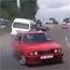 Illegal spinning in SA: Driver narrowly avoids cheering crowds