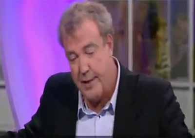 <b>CLARKSON SPOUTS OFF:</b> A screen grab of Jeremy Clarkson suggestion British public sector strikers should be shot - in front of their families.