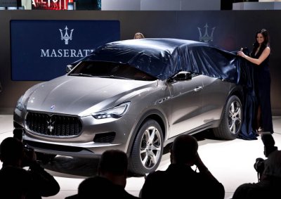 <b>MADE IN THE USA: </b>The production vehicle based on the Kubang concept will be the first Maserati to be built in the US. 