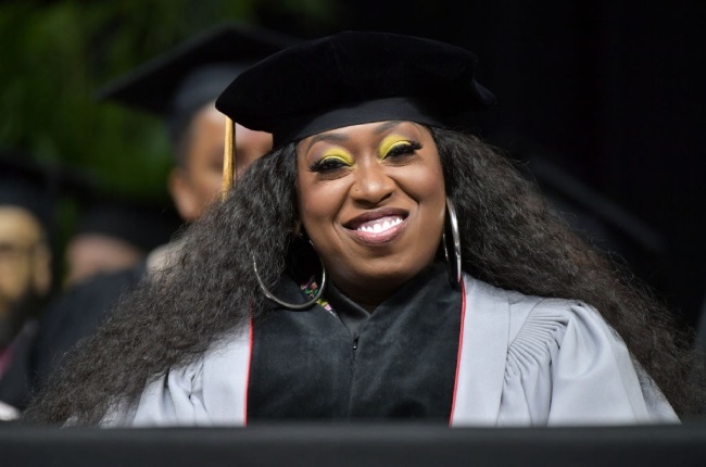 Missy Elliott has become the first female rapper to be a Rock & Roll Hall of Fame inductee. The prodigious artist is pictured here receiving her honorary degree at  at the Berklee College of Music 2019 Commencement ceremony in Boston, Massachusetts. 