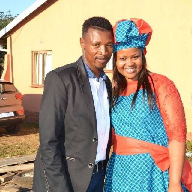 Siyabonga Sangweni and his wife-to-be, Nompumelelo.