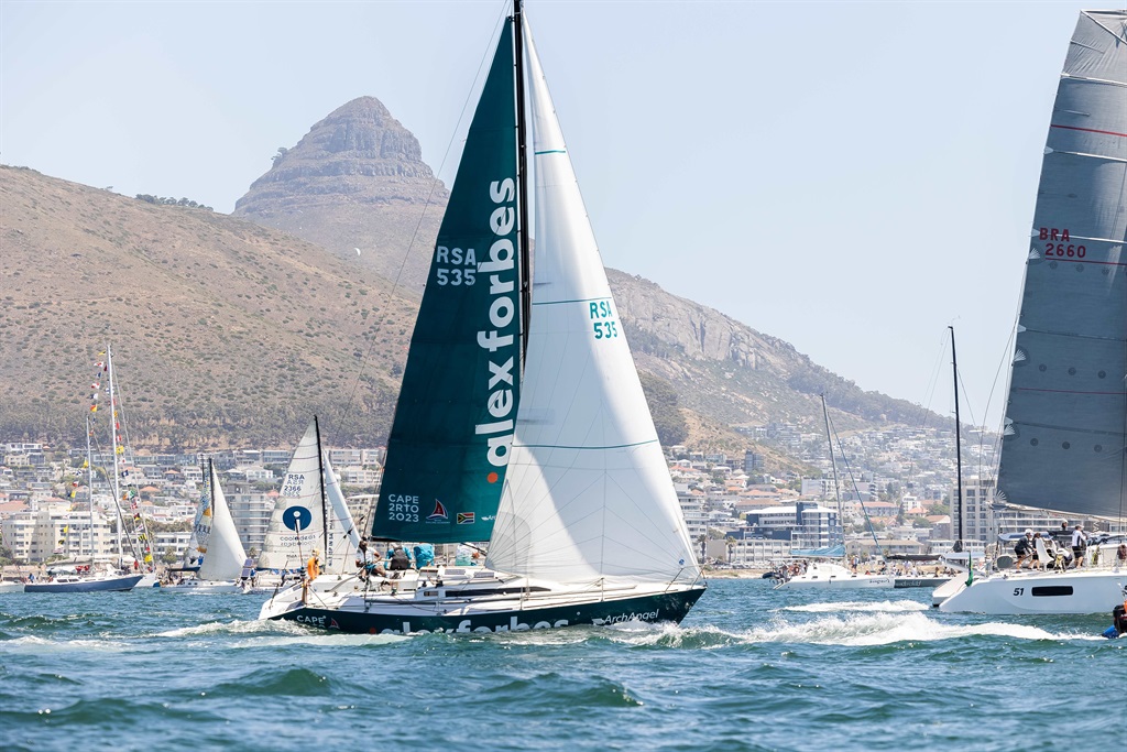 All eyes are on the development crew from the Royal Cape Yacht Club Sailing Academy, who are sponsored by Alexforbes in their historic bid to win this iconic race. (Photo: Supplied)