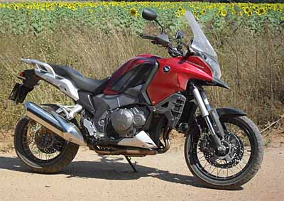 <b>HONDA CROSSTOURER:</b> Big engine, great power and traction control for off-road riding - if you're going 'out there' you might as well do it in comfort. <i>Image: DAVE FALL</i>.