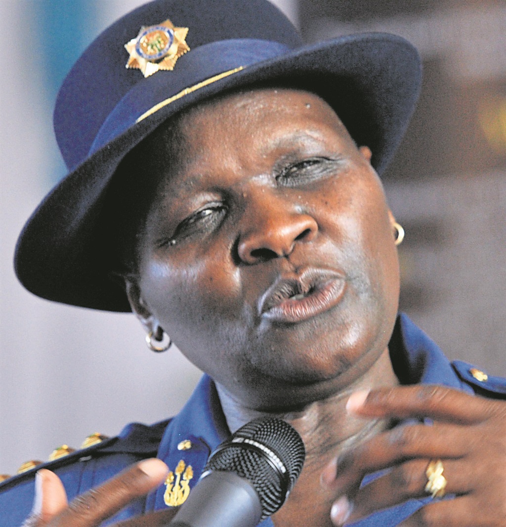 Suspended National Police Commissioner Riah Phiyega.  Photo by      Lucky Nxumalo 