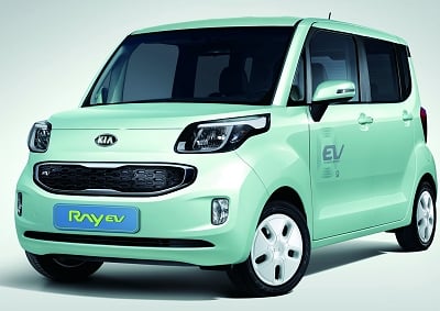 <b>ELECTRIC RAY:</b> Kia's zero-emission, zero-noise  electric Ray will be sold exclusively in Korea.
