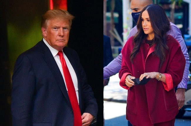 Donald Trump proved he's no fan of Meghan, Duchess of Sussex, in a recent interview. (PHOTO: Gallo Images/Getty Images)