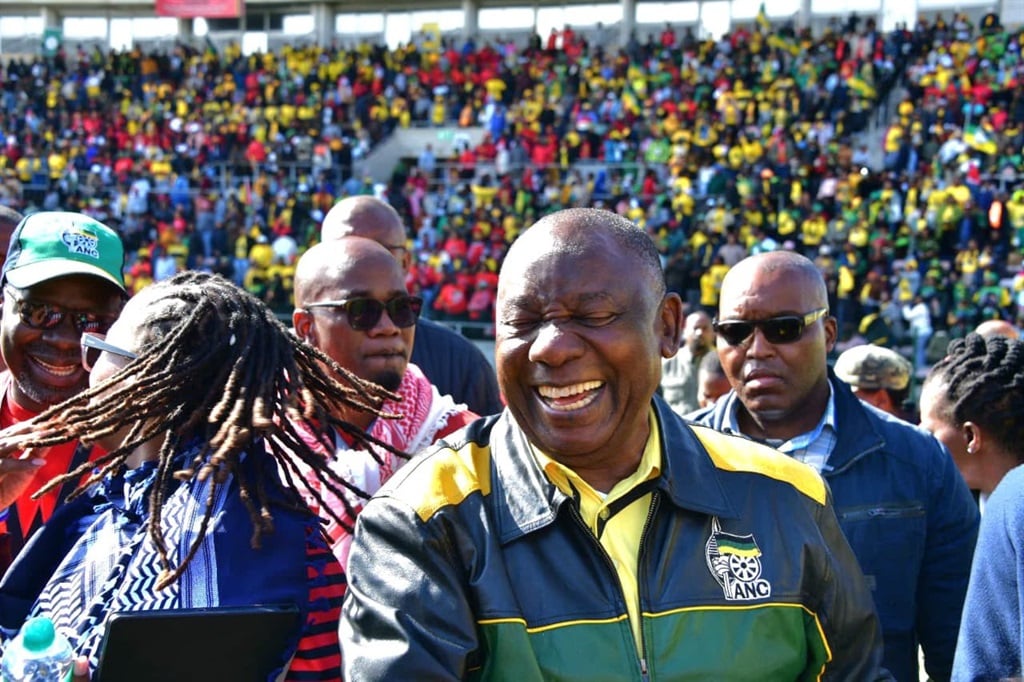ANC President Cyril Ramaphosa addressed thousands at a national workers day rally on Wednesday. 