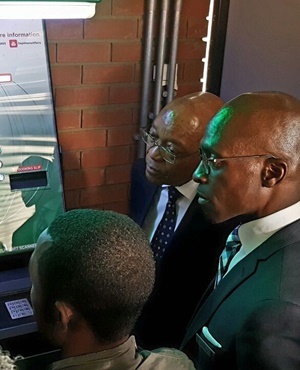 President Jacob Zuma and Home Affairs Minister Malusi Gigaba. (Lerato Sejake, News24)