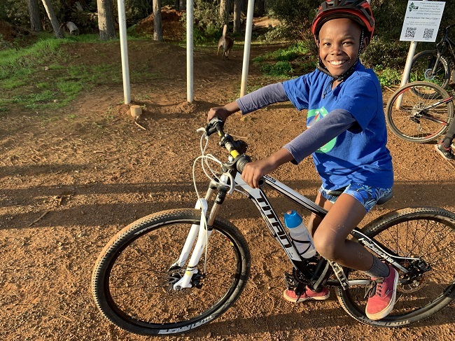 The Pedal Project is an after-school programme taking Khayelitsha kids to South Africa’s best mountain biking venues. (Photo: Jaco van der Linde) 