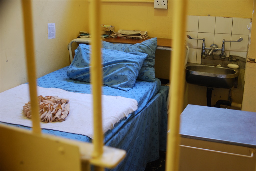 Oscar's former prison cell. Photos by Samson Ratswana 