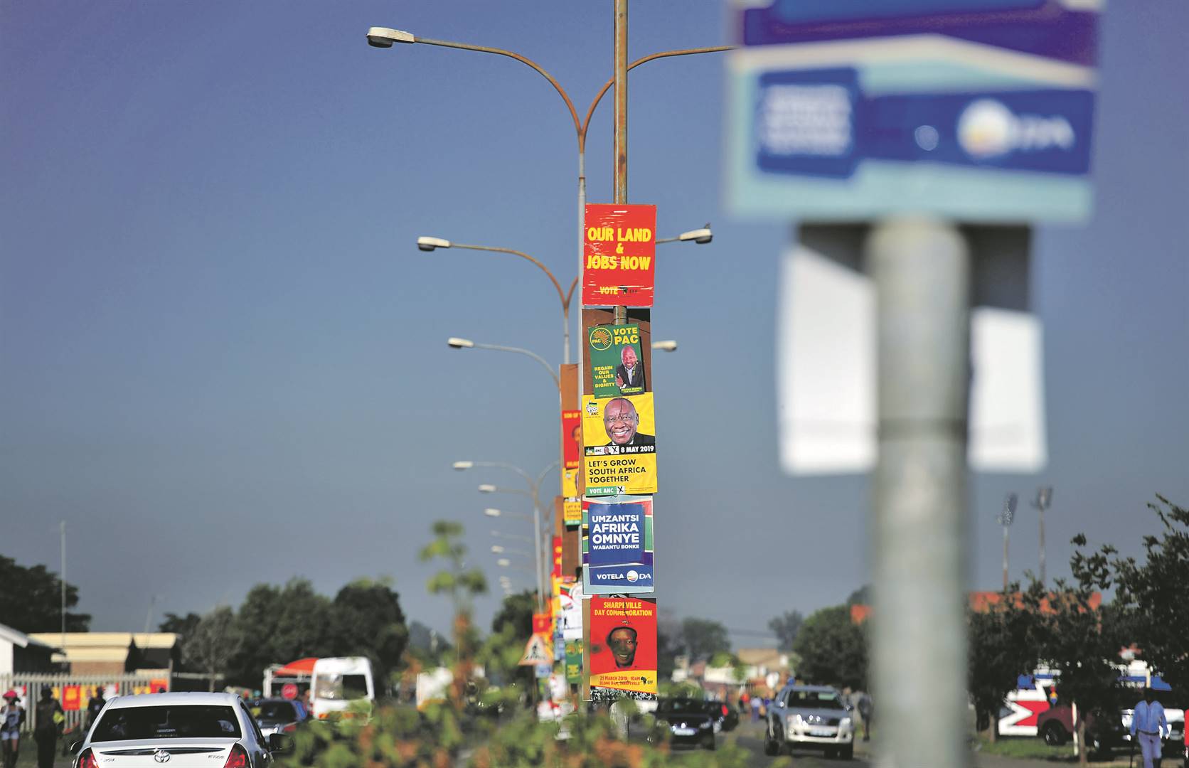ANC, DA support drops while EFF picks up. Picture: Tebogo Letsie/City Press