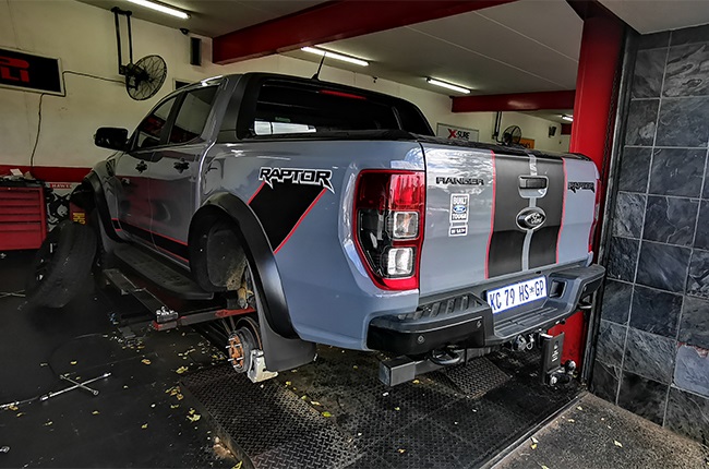 Slow puncture on Ford Ranger Raptor SE fixed in time for sideways ...