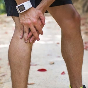 Knee pain from arthritis