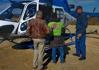 Hungry, dehydrated 61-year-old man found in Western Cape mountains after eight-day search