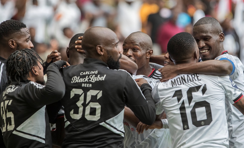 2022/23 Orlando Pirates Black Fans Soccer Jersey