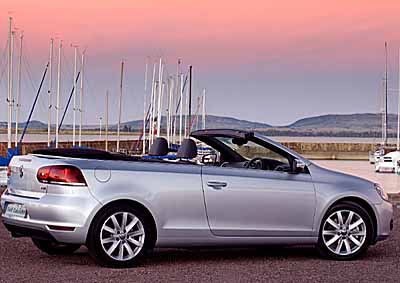 <b>WHAT MORE DO YOU WANT?</b> > VW's new convertible has one of the world's highest-tech engines, F1-style gearshifters, leather seats and... oh yes, a folding roof..