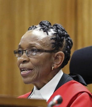 Judge Thokozile Masipa. Picture: Themba Hadebe/ Reuters