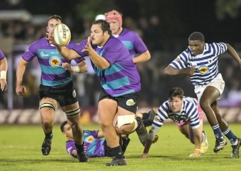 One for the late bloomers: Eagles skipper Sampie Swiegers, the Varsity Cup's made man