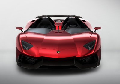 <b>POSTER CHILD FOR CARBON FIBRE: </b>The Aventador J's body is constructed almost entirely from lightweight carbon fibre materials.