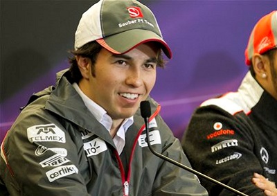 <b>'COUNTRY THAT NEEDS HEROES':</b> Mexico's Sergio Perez has earned a large following of fans in 2012 as will race for McLaren in 2013.