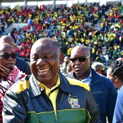 We need to deal with the damage done by apartheid, Ramaphosa tells workers at rally in Cape Town