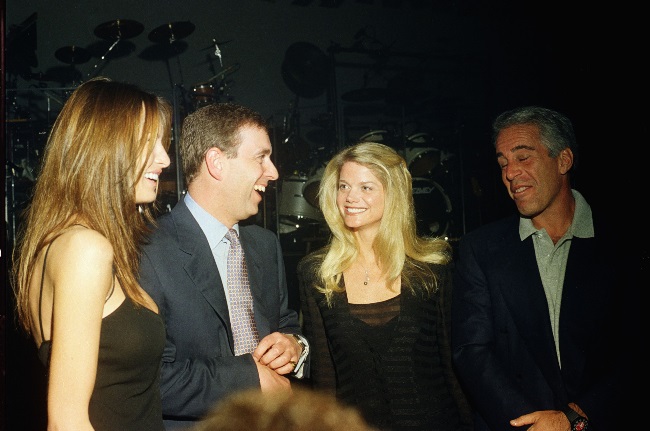 Melania Trump, Prince Andrew, Gwendolyn Beck and J