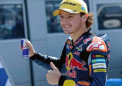 <B>STAR IN THE MAKING?</B>  Moto3 rider Jack Miller has been signed with Honda to race in the 2015 MotoGP season.<I>Image: AFP/ Vincenzo Pinto</I>