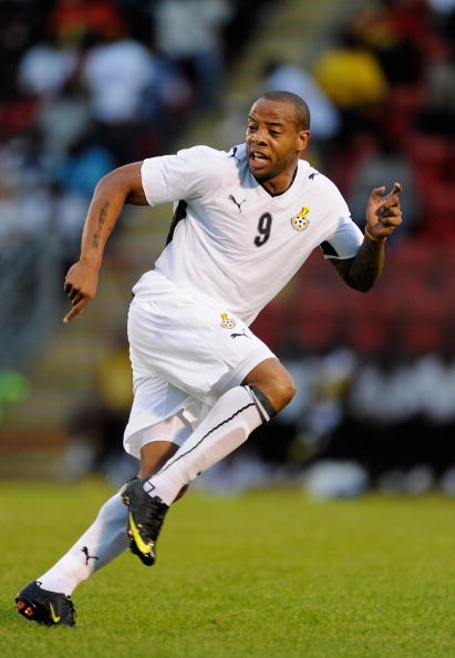 Junior Agogo of Ghana in action during the International Friendly match between Ghana and Zambia 