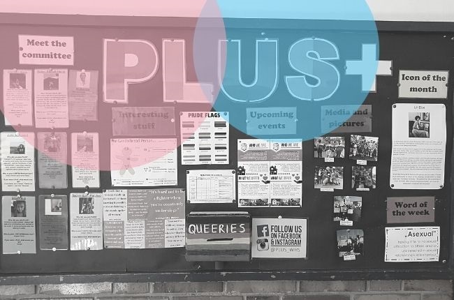 PLUS (the Provision of Learning and Understanding of Sexual Identities and Gender Issues) is one of the school's many clubs that are run by members of the student body.