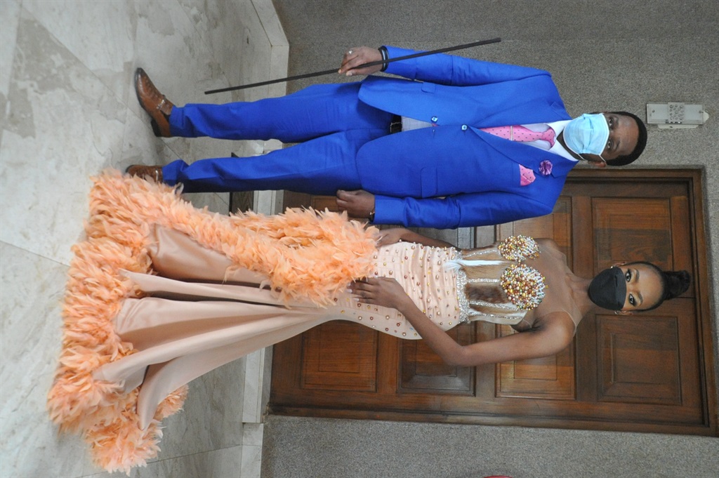 King Misuzulu and Miss SA Lalela Mswane. Photo by 