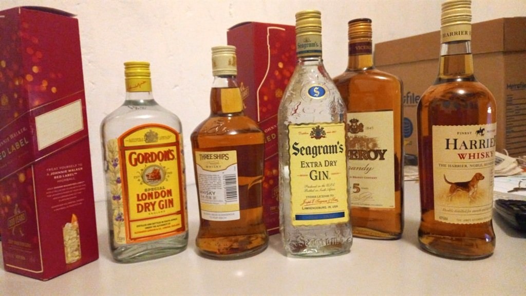 Alcohol worth R3 000. Photo by Buziwe Nocuze