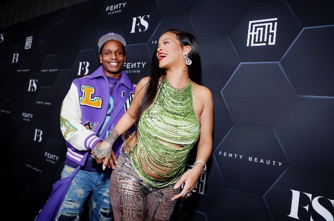 Rihanna and boyfriend, A$AP Rocky(PHOTO: Getty/Gall