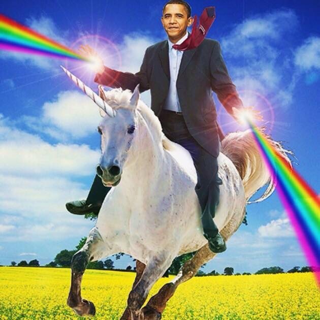 Obaman unicorn