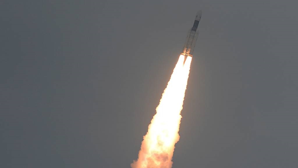 ISRO's Chandrayaan-2 (Moon Chariot 2), on board th
