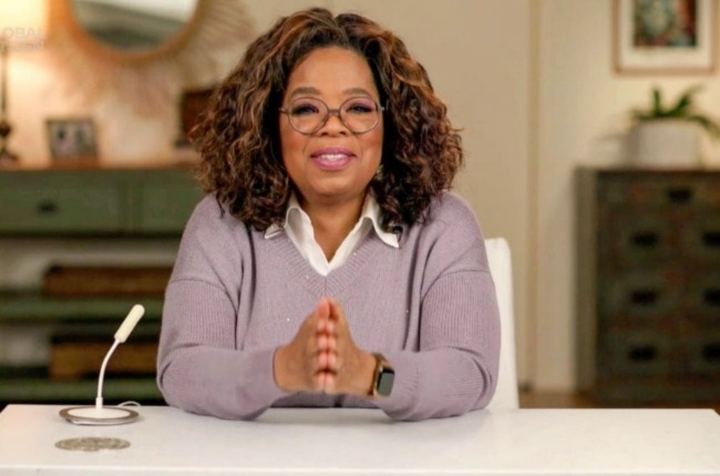 Oprah Winfrey adopted a strict work-from-home policy in 2020 after the outbreak of Covid-19. (PHOTO: Getty Images)