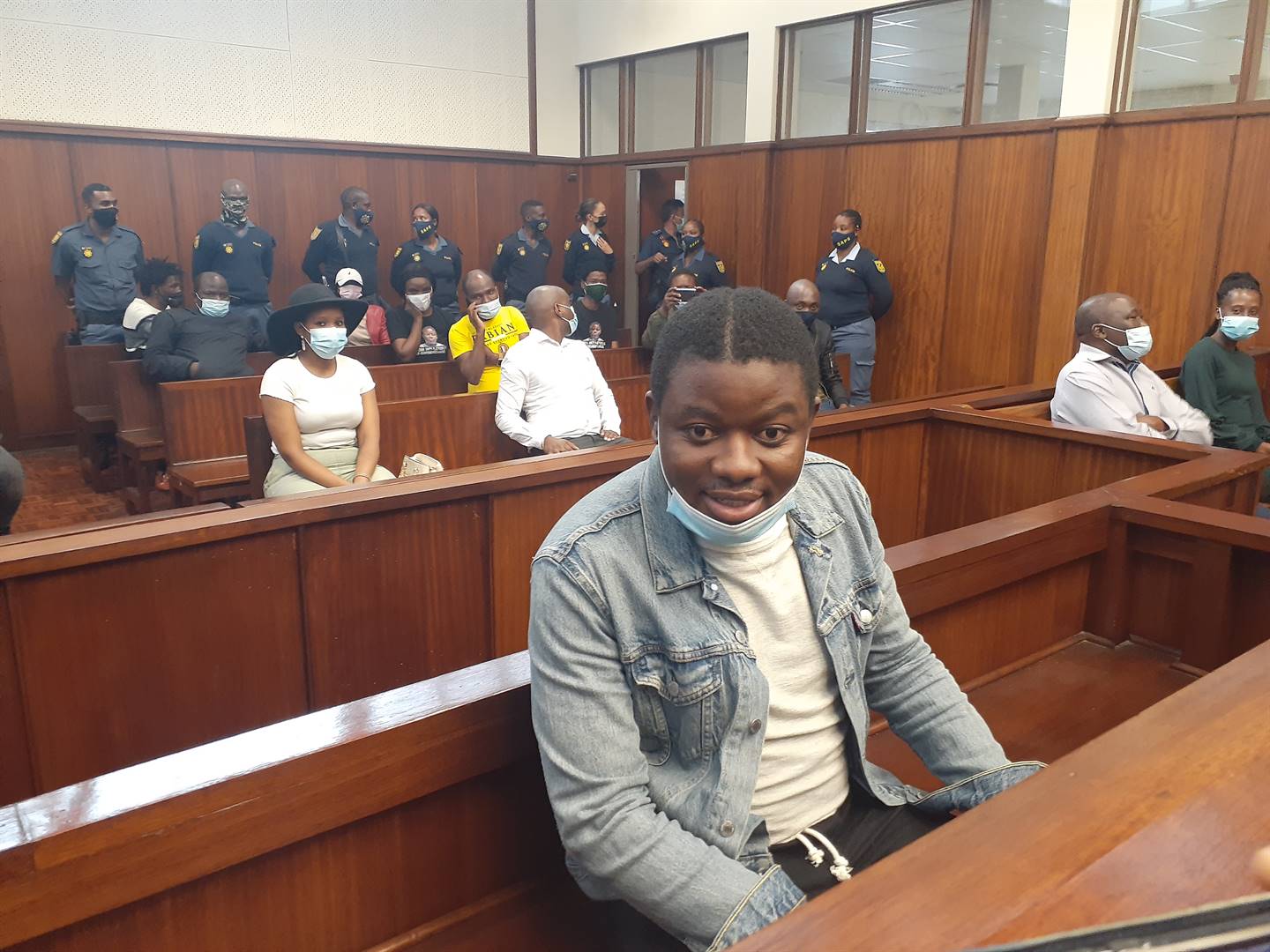 Bonginkosi Khanyile at the Durban Magistrate’s Court.